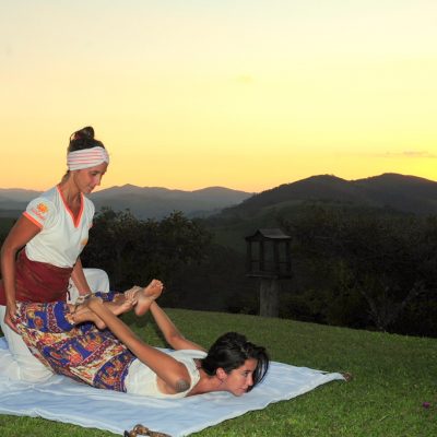 Massagem ao ar livre 1 - Shambala